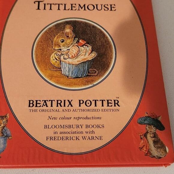 Book lot of 4 The tales of Beatrix Potter animal stories collection mouse squir - Picture 2 of 12